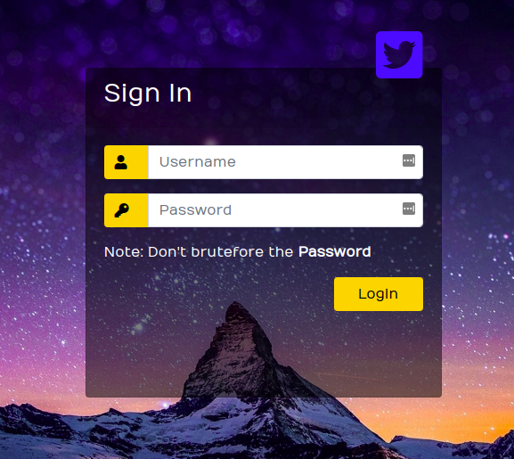 login